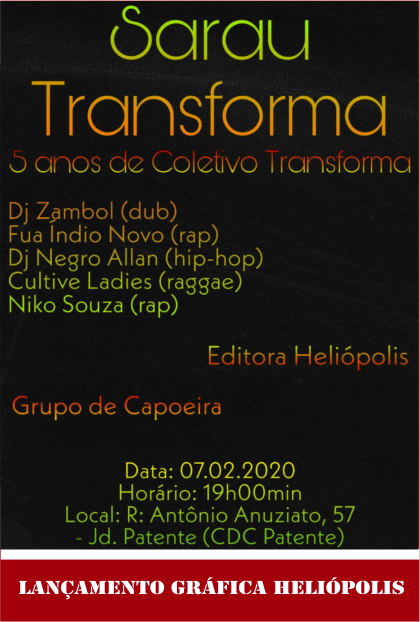 Livro Resistência em Evidência - 5 anos coletivo transforma