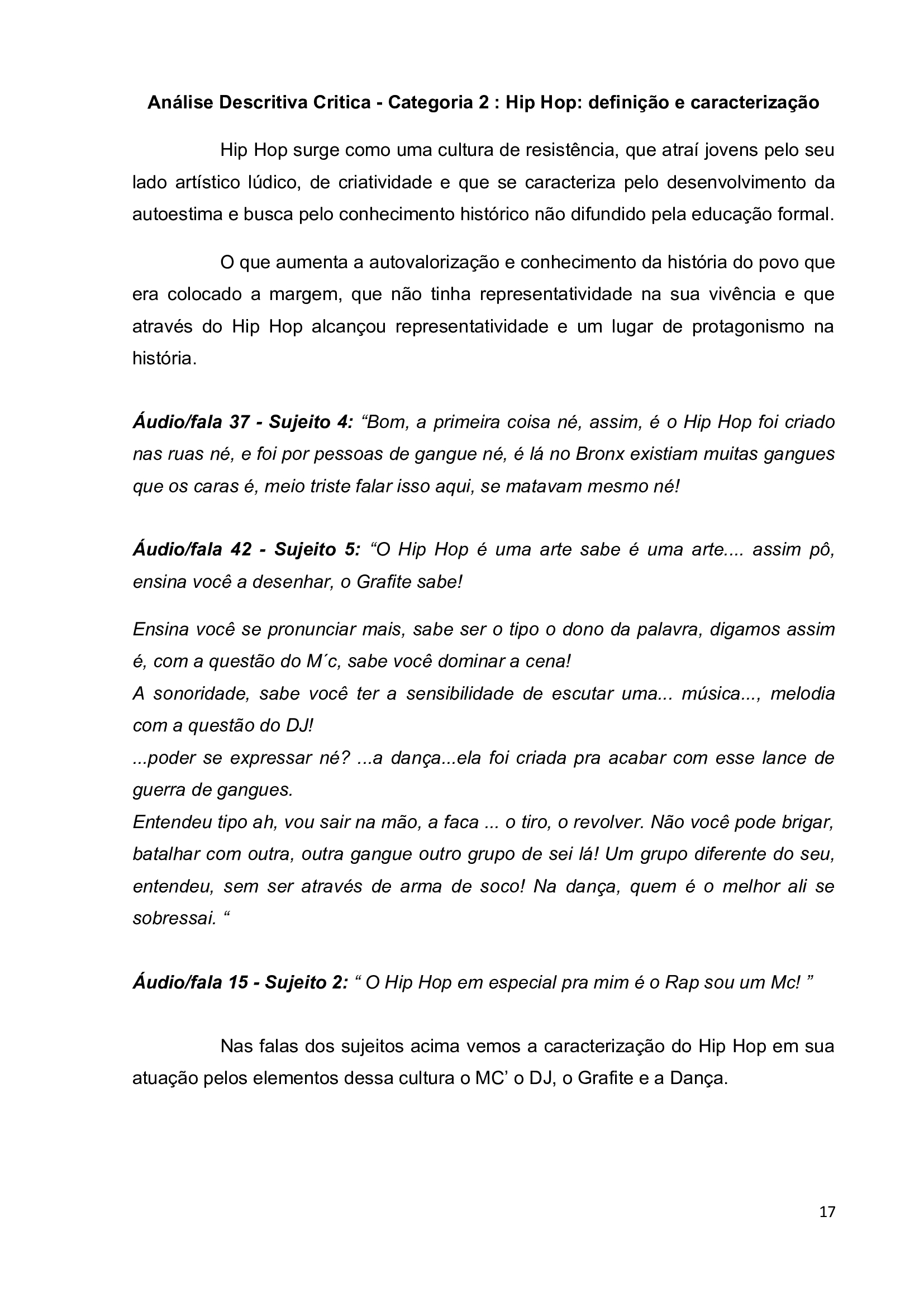Artigo Hip Hop como Cultura e Racionalidade Contra Hegemonica_18 Artigo Hip Hop como Cultura e Racionalidade Contra Hegemonica_18