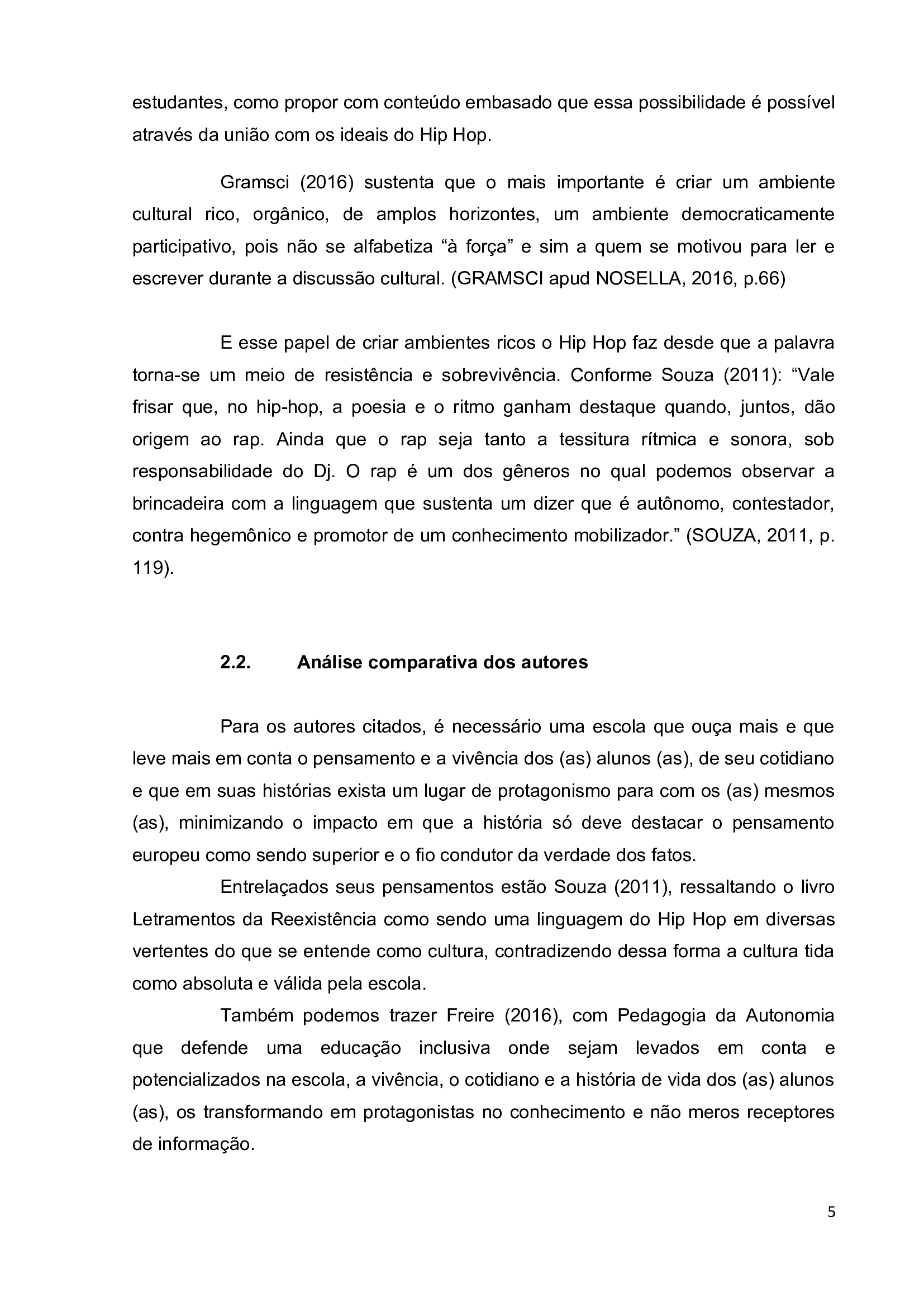 Artigo Hip Hop como Cultura e Racionalidade Contra Hegemonica_6 Artigo Hip Hop como Cultura e Racionalidade Contra Hegemonica_6
