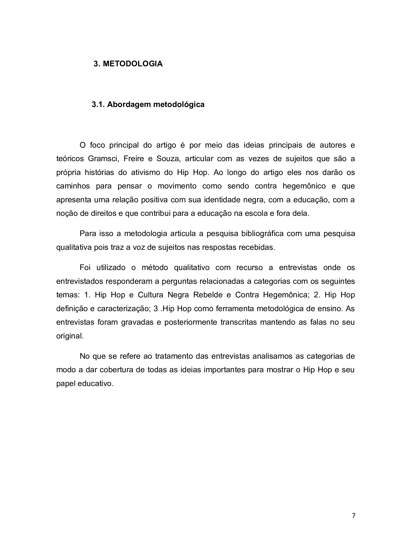Artigo Hip Hop como Cultura e Racionalidade Contra Hegemonica_8 Artigo Hip Hop como Cultura e Racionalidade Contra Hegemonica_8