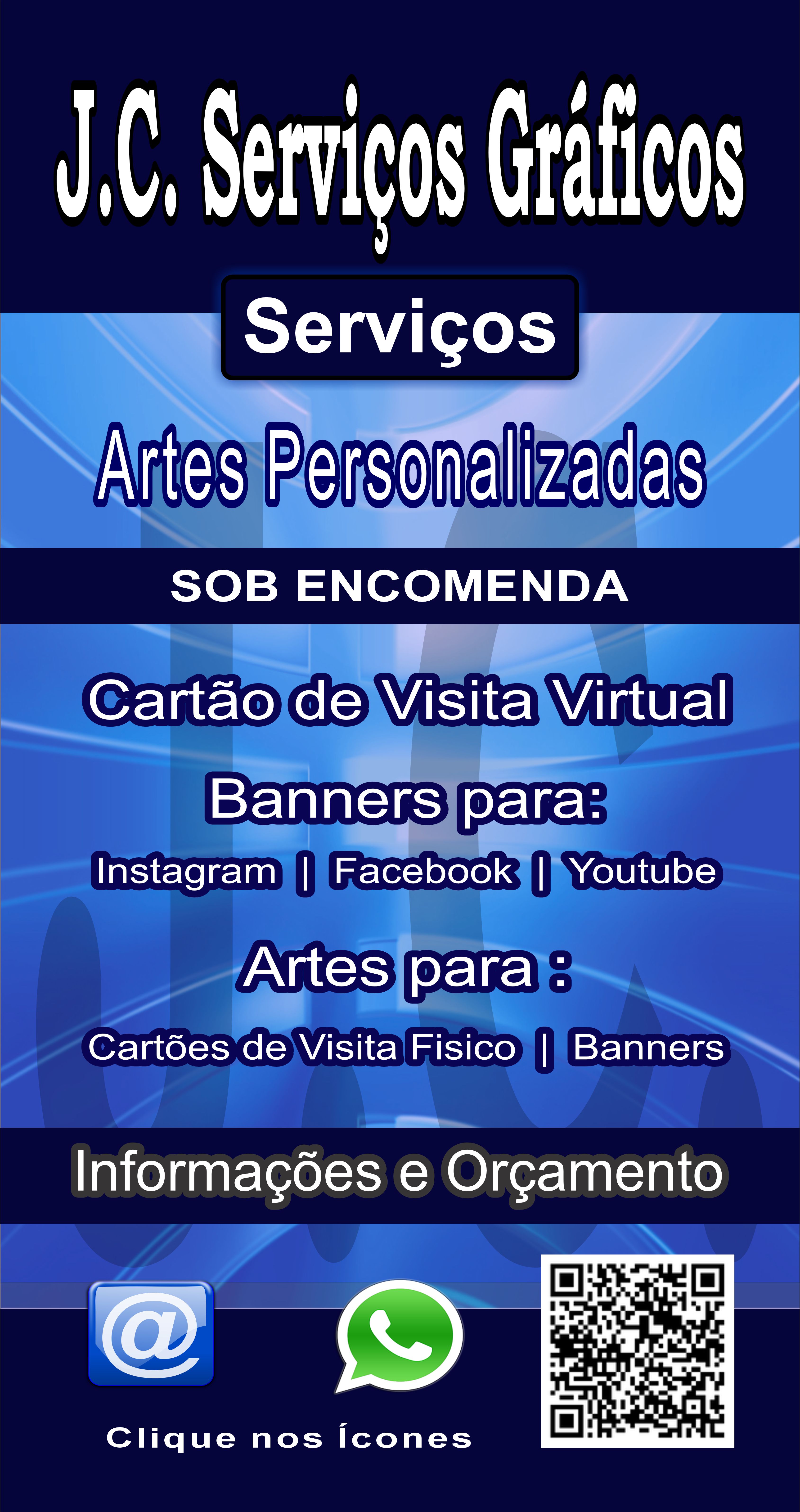 JC Serviços Graficos Serviços: JC Serviços Graficos. Artes personalizadas pela internet.